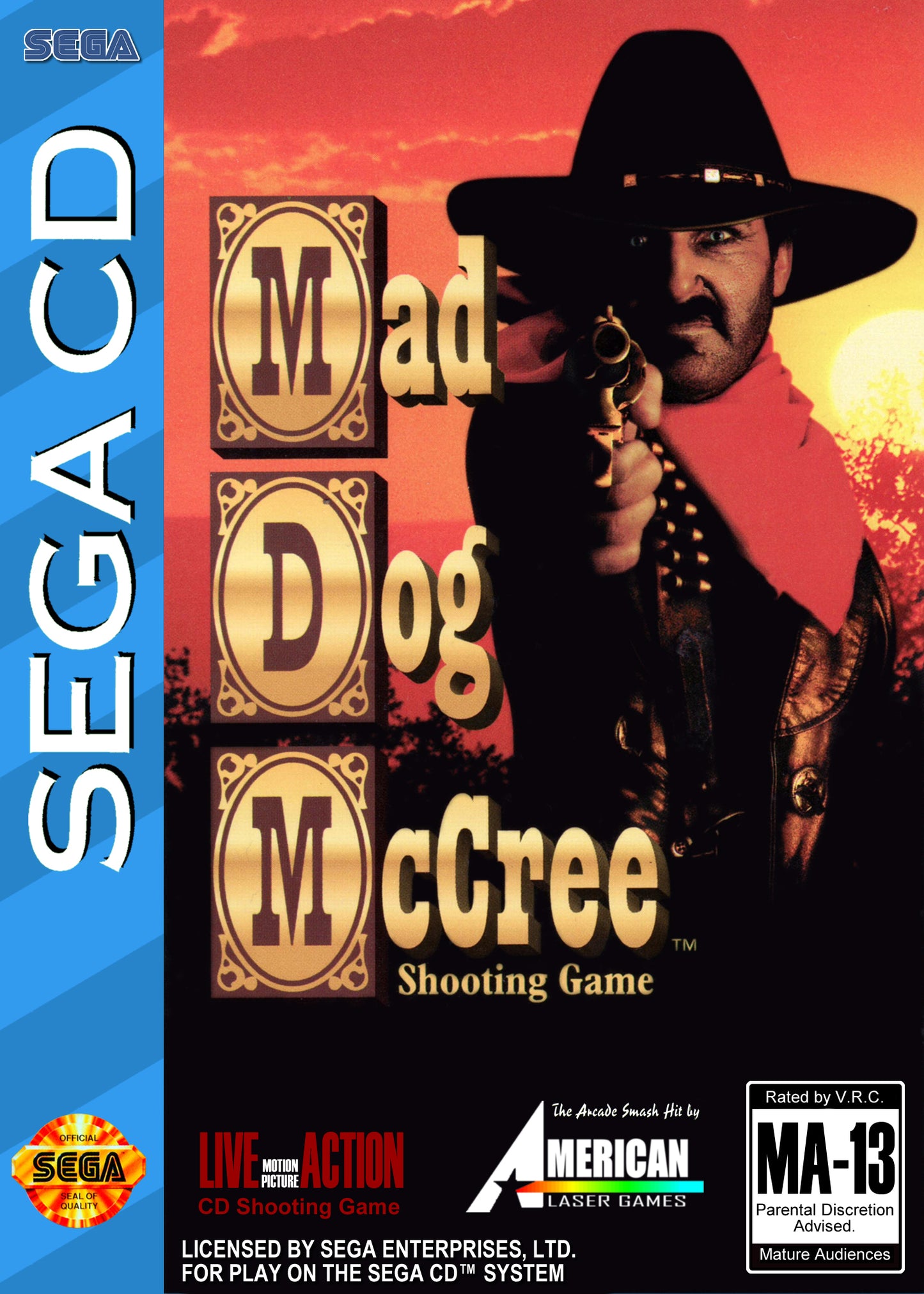 MAD DOG MCCREE  - SEGACD