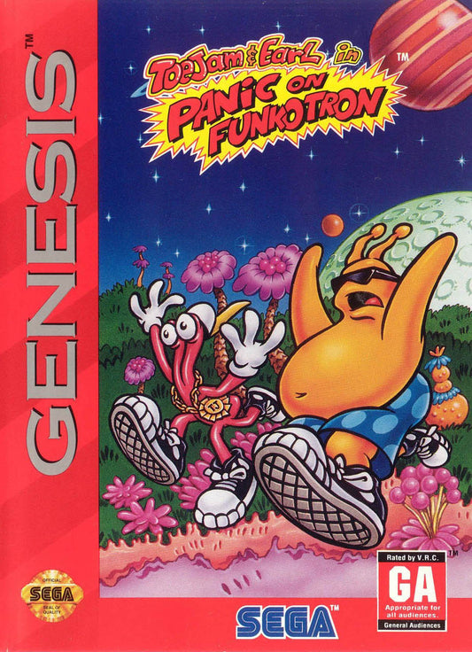 TOEJEAM & EARL IN PANIC ON FUNKOTRON  - GENESIS