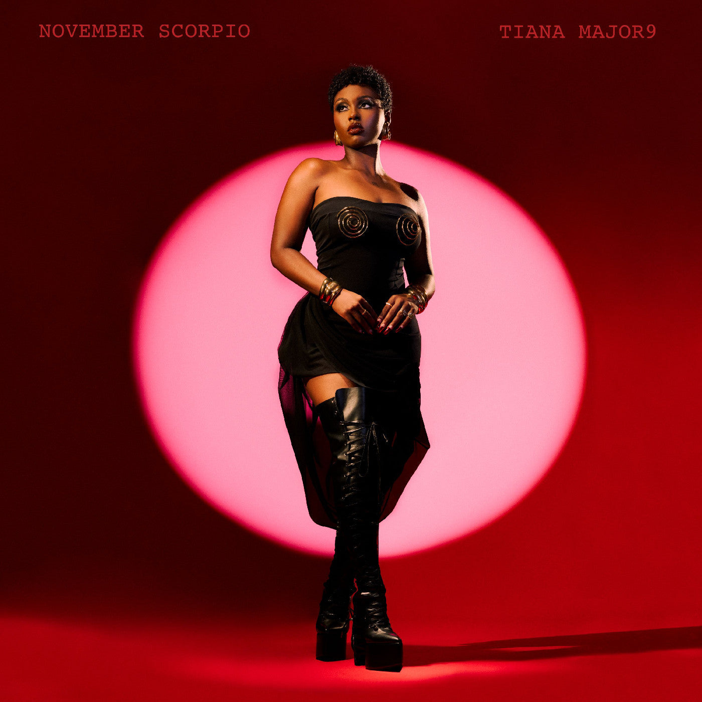 MAJOR9, TIANA - NOVEMBER SCORPIO (TRANSLUCENT RED VINYL)