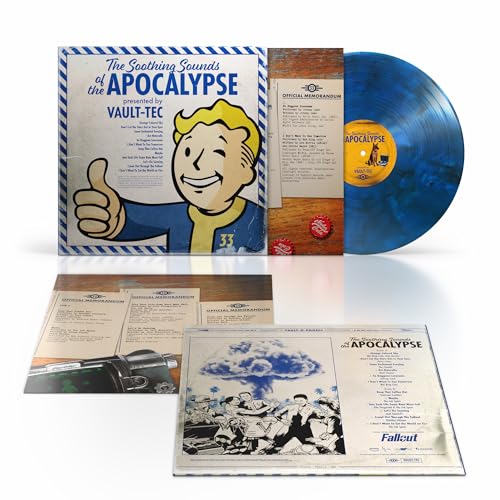 VARIOUS ARTISTS - FALLOUT - THE SOOTHING SOUNDS OF THE APOCALYPSE (BLUE SMOKE VINYL)