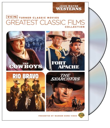 TCM GREATEST CLASSIC FILMS COLLECTION: JOHN WAYNE WESTERNS (THE COWBOYS / FORT APACHE / RIO BRAVO / THE SEARCHERS)