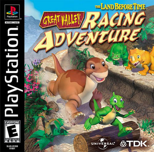LAND BEFORE TIME: GREAT VALLEY RACING AD  - PS1
