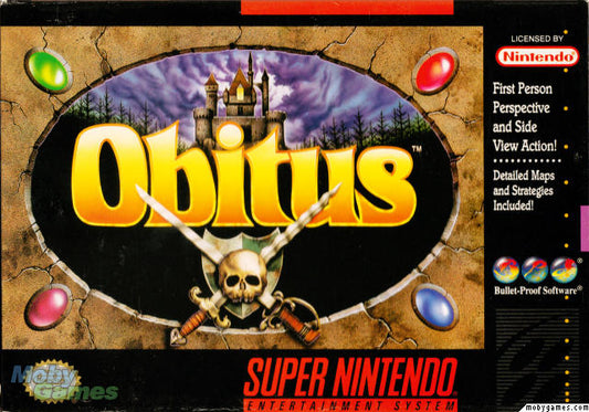 OBITUS  - SNES (W/BOX)