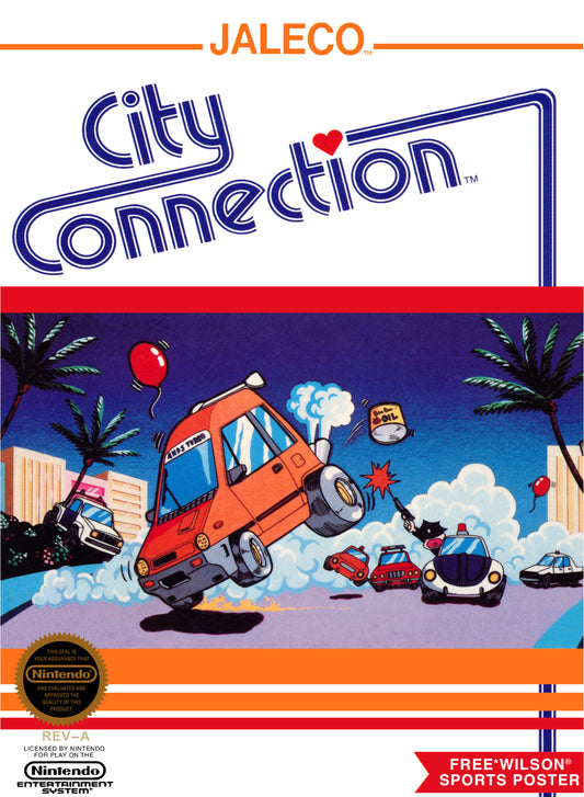 CITY CONNECTION  - NES (W/BOX & MANUAL)