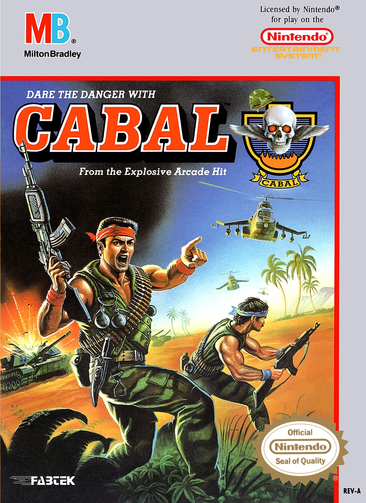 CABAL  - NES (W/BOX)