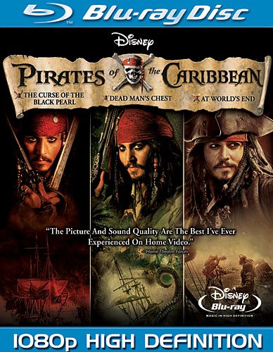 PIRATES OF THE CARIBBEAN TRILOGY [BLU-RAY]