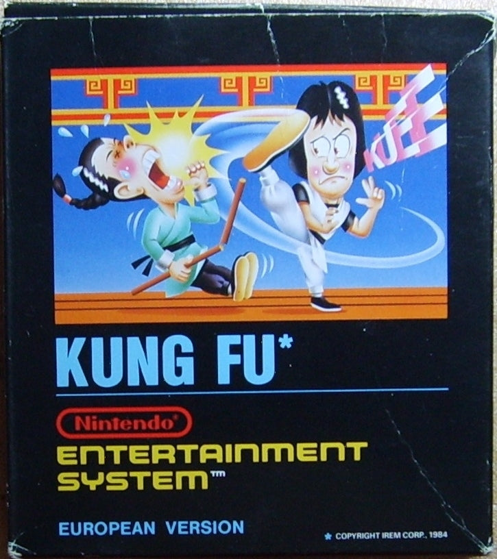 KUNG FU  - NES (W/BOX & MANUAL)