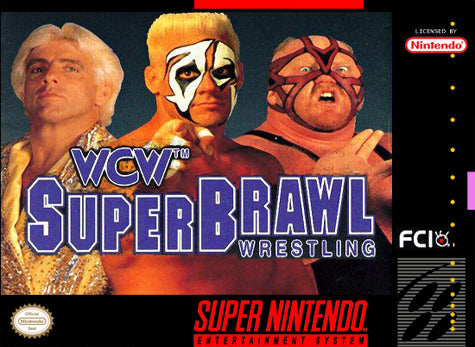 WCW SUPERBRAWL WRESTLING  - SNES (W/BOX)