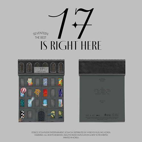 SEVENTEEN - SEVENTEEN BEST ALBUM '17 IS RIGHT HERE' (HEAR VER.) (CD)