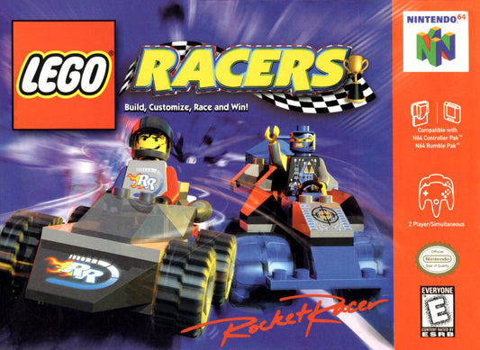 LEGO RACERS  - N64 (W/BOX & MANUAL)