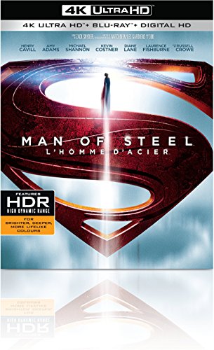 MAN OF STEEL (4K ULTRA HD) [BLU-RAY]