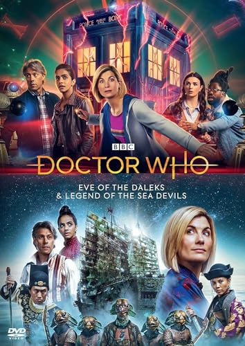 DOCTOR WHO: EVE OF THE DALEKS & LEGEND OF THE SEA DEVILS (DVD)