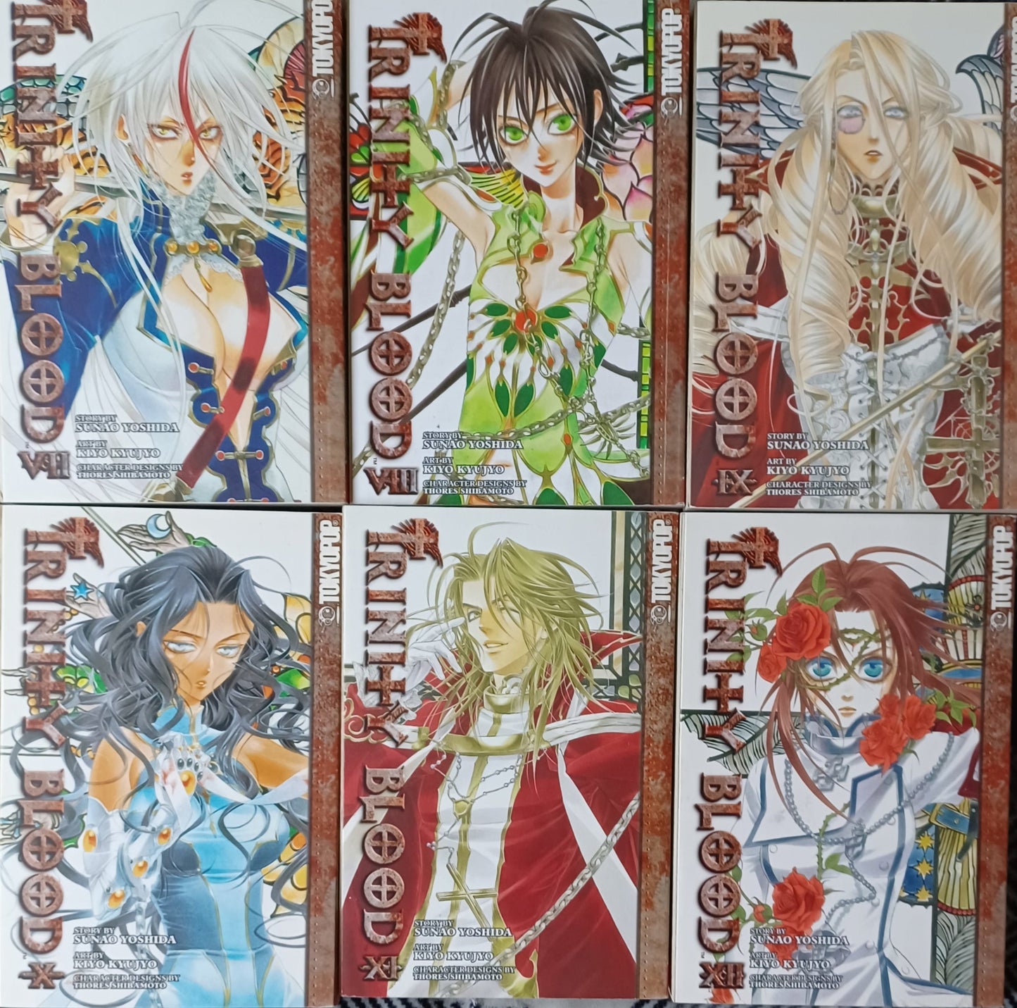 TRINITY BLOOD - MANGA-VOL. 1-12