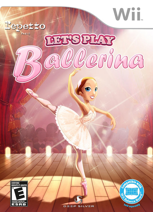 LET'S PLAY BALLARINA  - WII