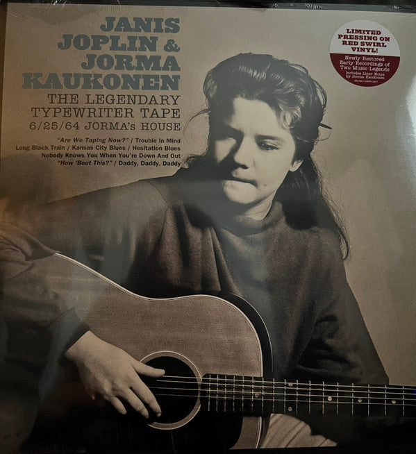 JANIS JOPLIN & JORMA KAUKONEN - THE LEGENDARY TYPEWRITER TAPE 6/25/64