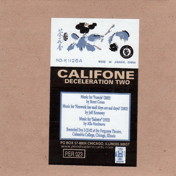 CALIFONE  - DECELERATION TWO