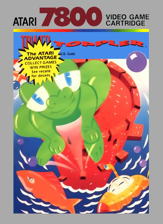 TOWER TOPPLER  - ATARI7800