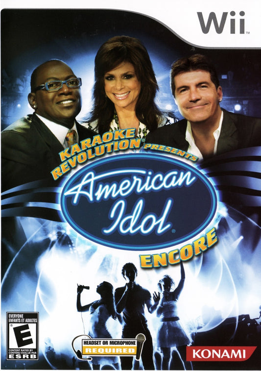 KARAOKE REVOLUTION: AMERICAN IDOL  - WII