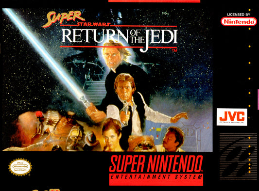 SUPER STAR WARS: RETURN OF THE JEDI  - SNES (W/BOX)