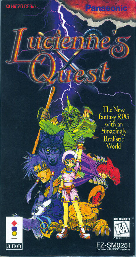 LUCIENNE'S QUEST  - 3DO