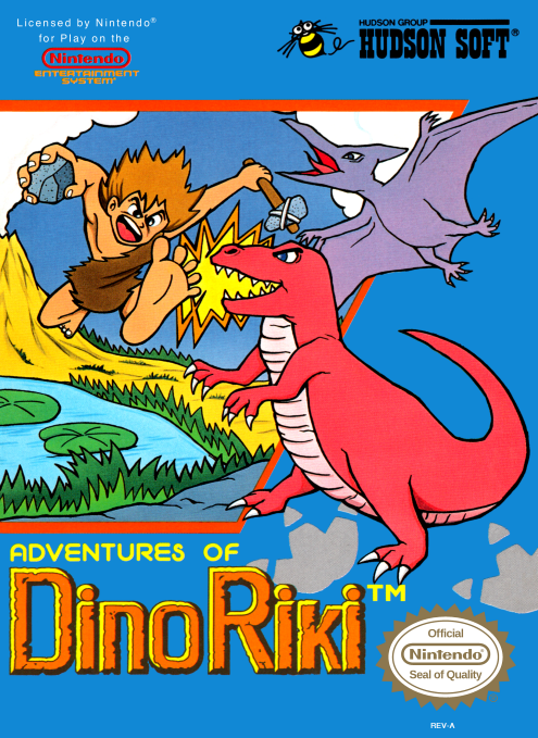 ADVENTURES OF DINO RIKI  - NES (W/BOX)