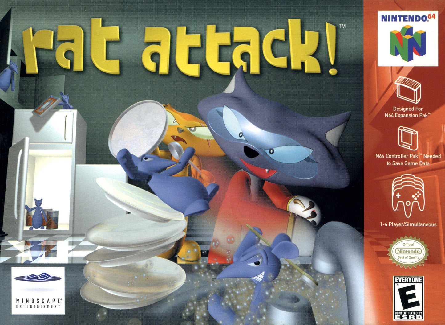 RAT ATTACK  - N64