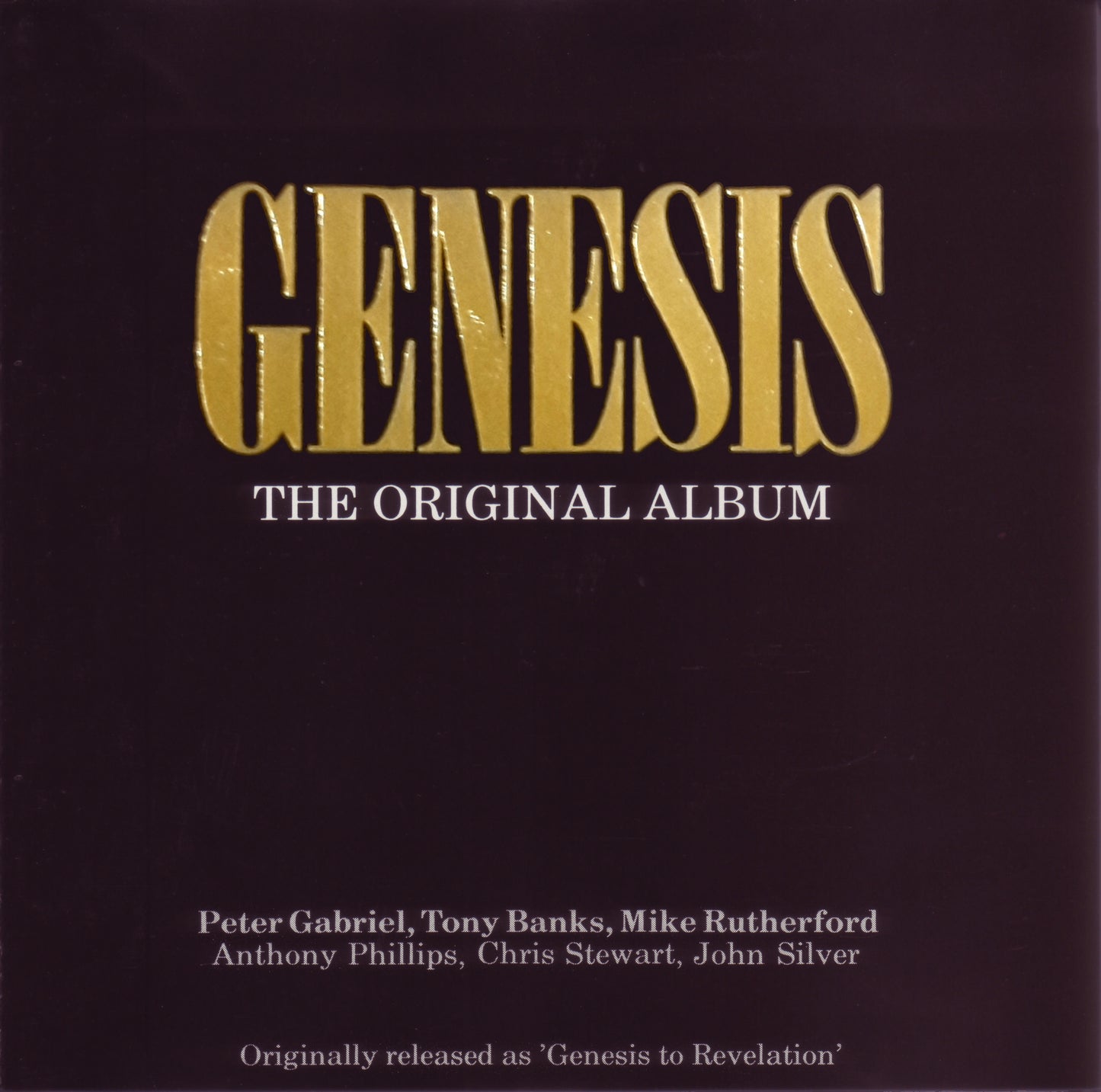 GENESIS  - ORIGINAL ALBUM