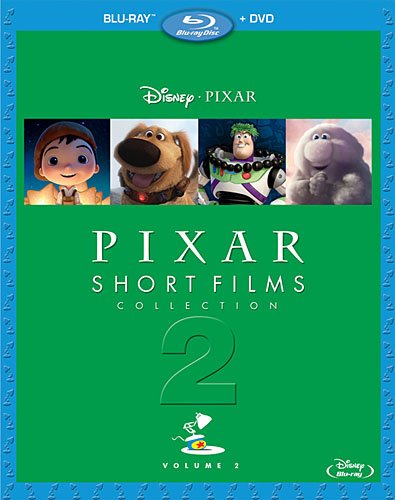 PIXAR SHORT FILMS COLLECTION: VOLUME 2 - 2-DISC BLU-RAY COMBO PACK (BLU-RAY + DVD)