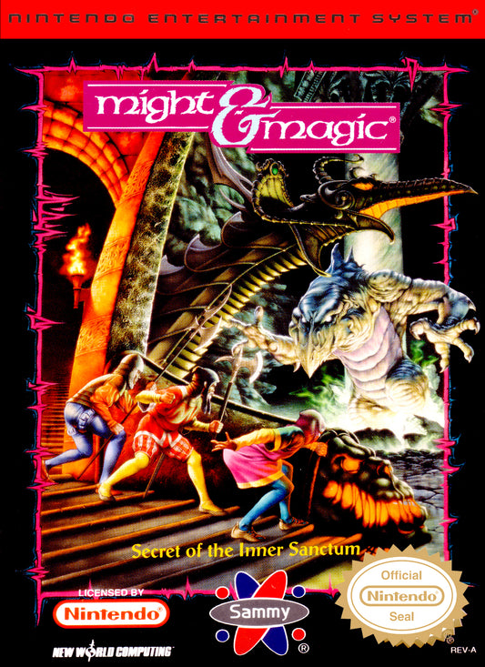 MIGHT & MAGIC  - NES