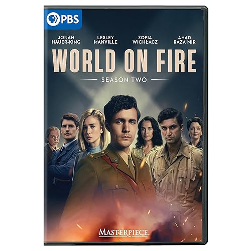 MASTERPIECE: WORLD ON FIRE SEASON 2 DVD