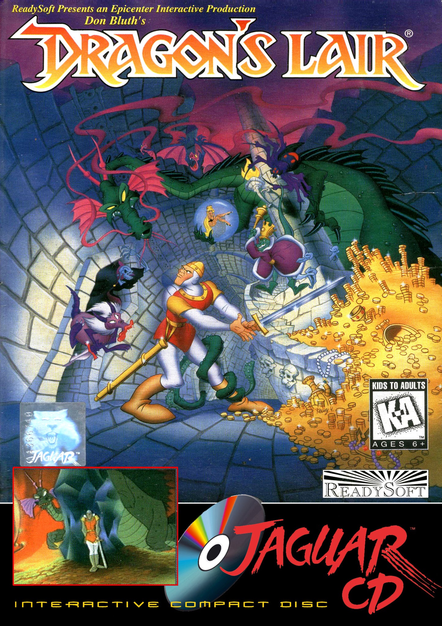 DRAGON'S LAIR  - JAGUARCD