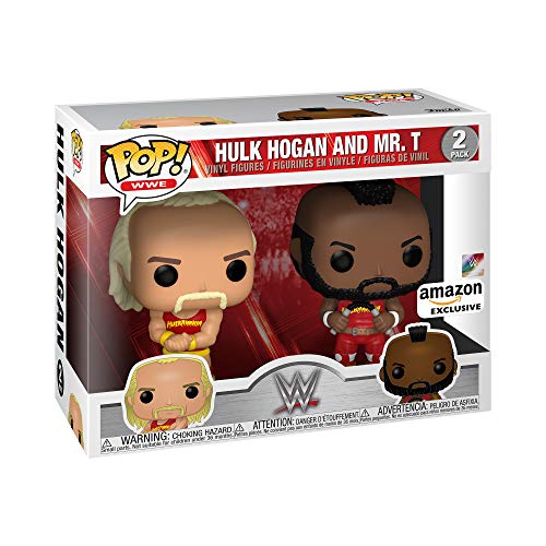 WWE: HULK HOGAN AND MR. T (2 PACK) - FUNKO POP!-EXCLUSIVE