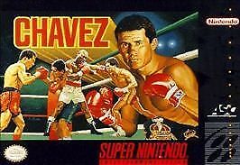 CHAVEZ BOXING  - SNES (W/BOX & MANUAL)