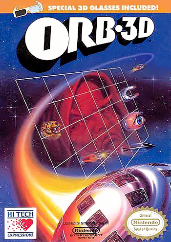 ORB 3D  - NES (W/BOX & MANUAL)