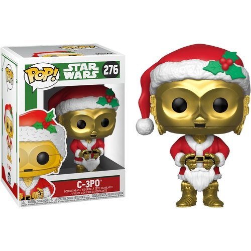 STAR WARS: R2-D2 #275 & C-3PO #276 FUNKO (HOLIDAY) - FUNKO POP!-SET OF 2