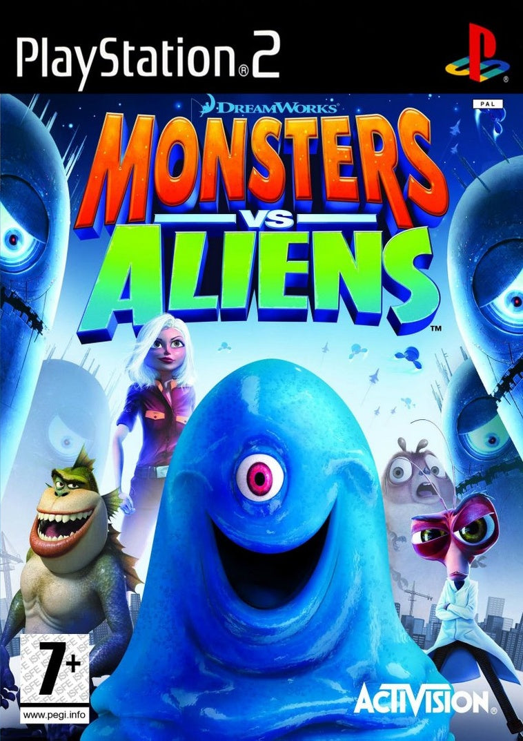 MONSTERS VS ALIENS  - PS2