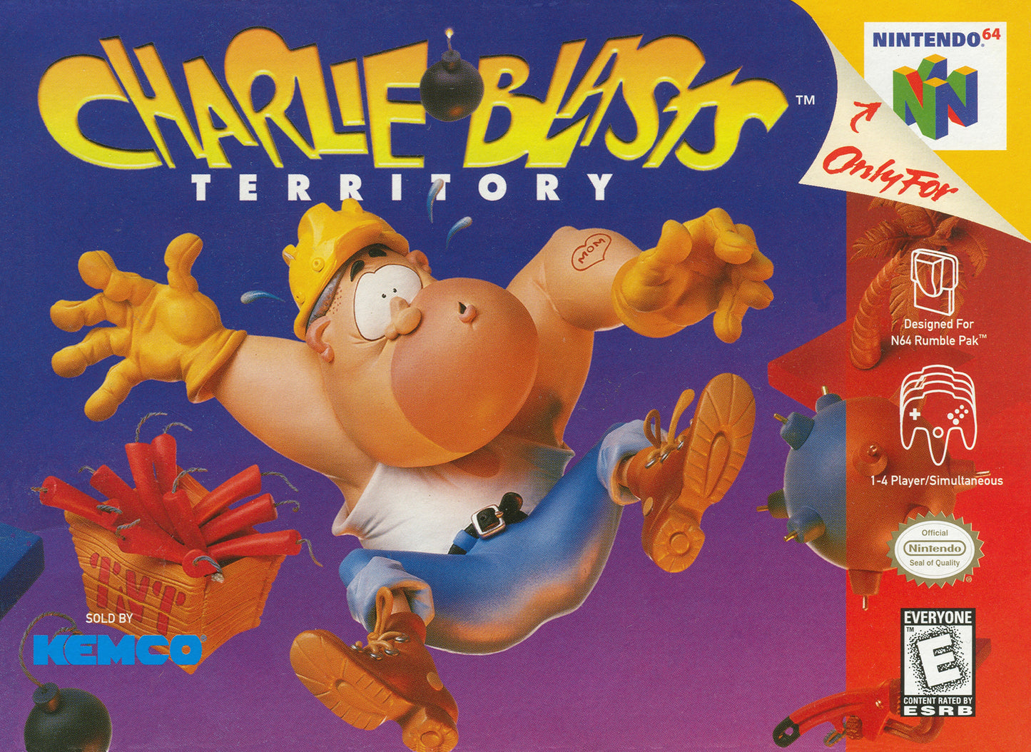 CHARLIE BLASTS  - N64