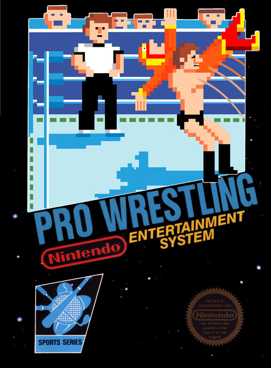 PRO WRESTLING  - NES (W/BOX & MANUAL)