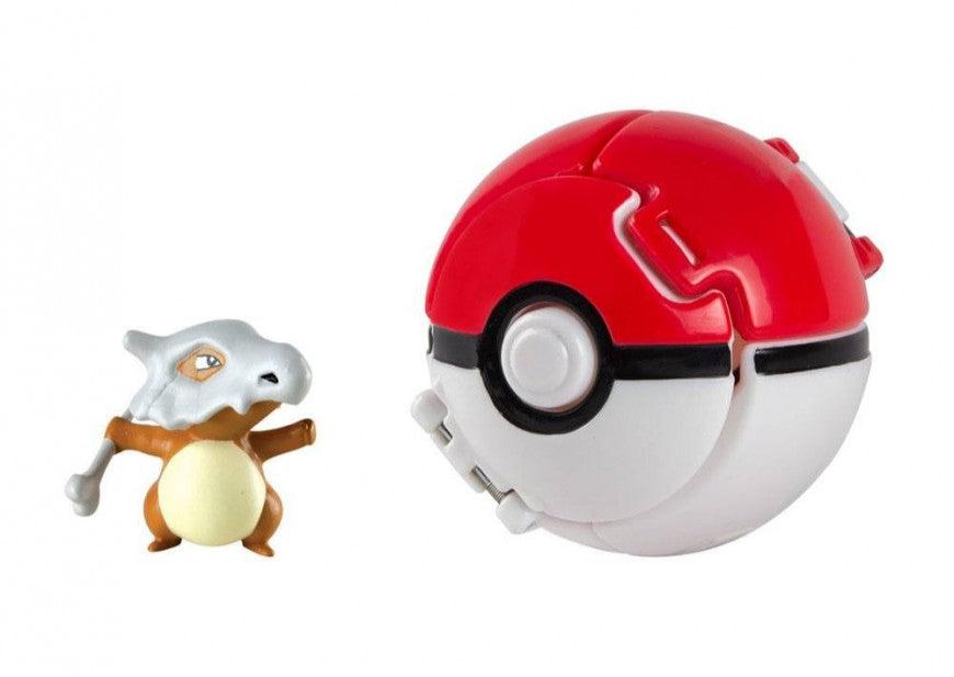 POKEMON: CUBONE + POKE BALL - TOMY-2017