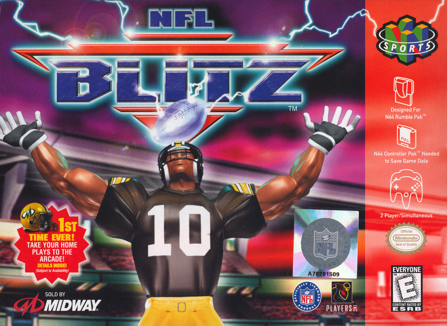 NFL BLITZ  - PS1