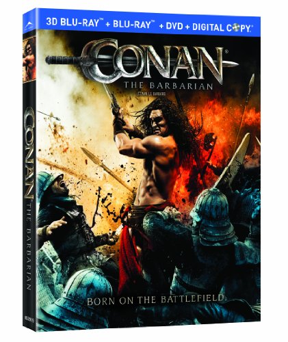 CONAN THE BARBARIAN - CONAN LE BARBARE [BLU-RAY 3D + BLU-RAY + DVD] (BILINGUAL)