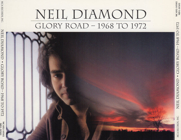DIAMOND, NEIL  - GLORY ROAD 1968-1972 (2CDS)