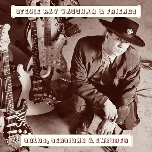 STEVIE RAY VAUGHAN - SOLOS, SESSIONS & ENCORES (TRANSLUCENT BLUE VINYL)