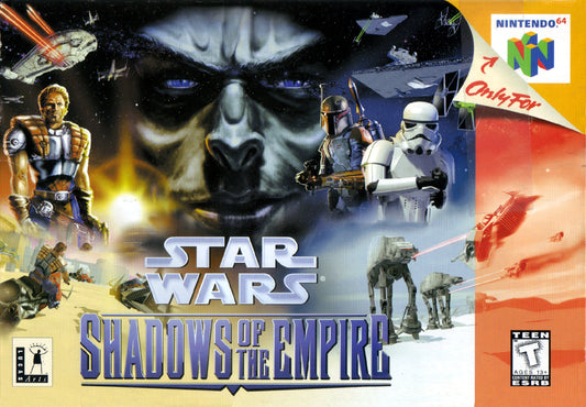 STAR WARS: SHADOWS OF THE EMPIRE  - N64 (W/BOX & MANUAL)