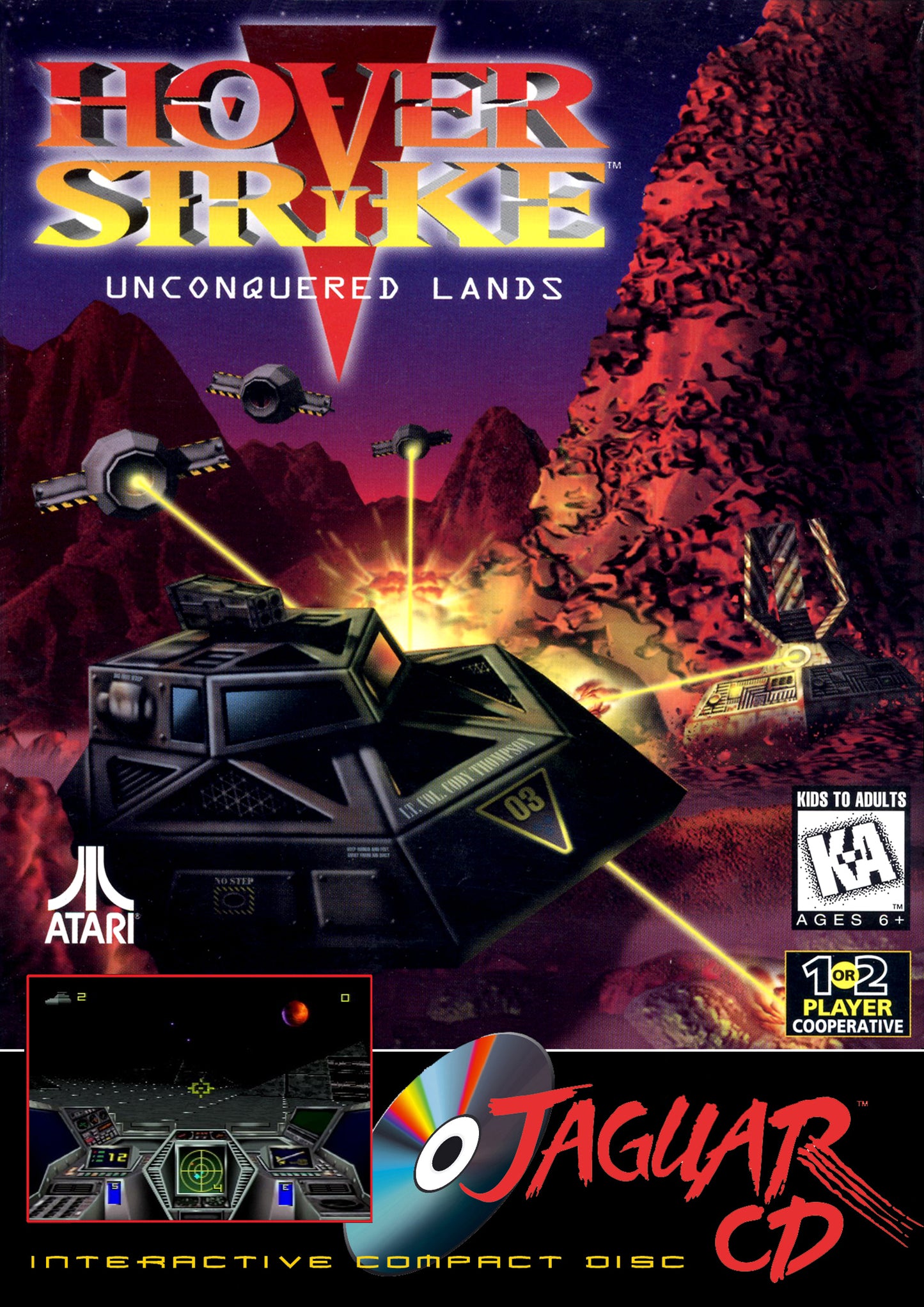 HOVER STRIKE: UNCONQUERED LANDS  - JAGUARCD