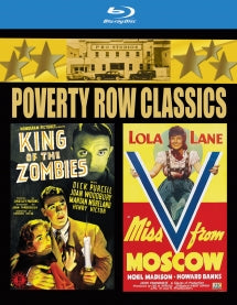 POVERTY ROW CLASSICS DOUBLE FEATURE (KING OF THE ZOMBIES & MISS V FROM MOSCOW) [BLU-RAY/DVD]