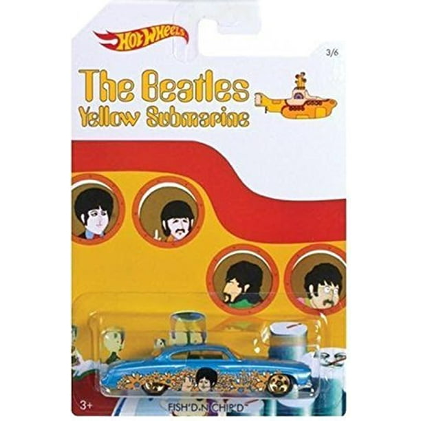 BEATLES: YELLOW SUBMARINE: FISH'D N CHIP - HOT WHEELS-2016