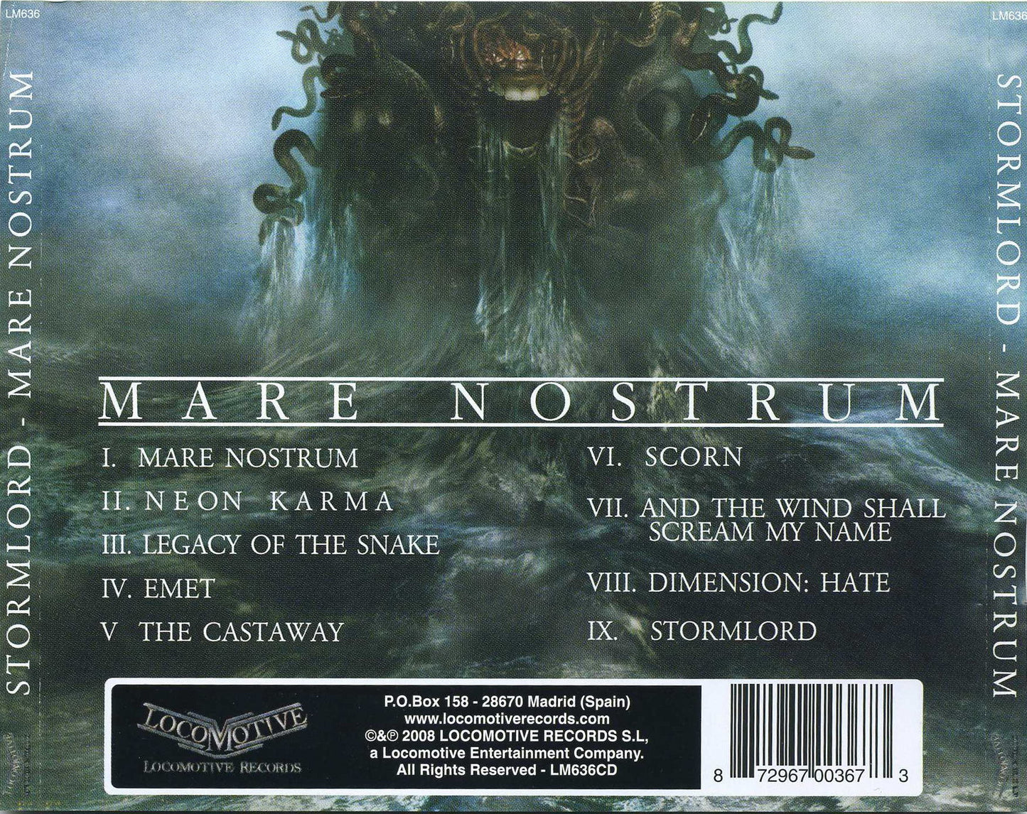 STORMLORD  - MARE NOSTRUM