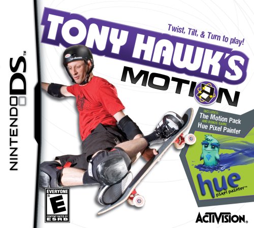 TONY HAWK'S MOTION WITH HUE PIXEL PAINTER AND MOTION PACK - NINTENDO DS