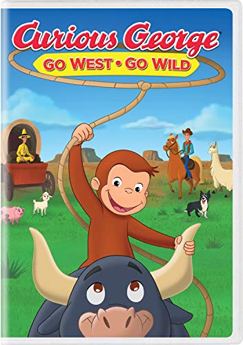 CURIOUS GEORGE (ANIMATED)  - DVD-GO WEST, GO WILD